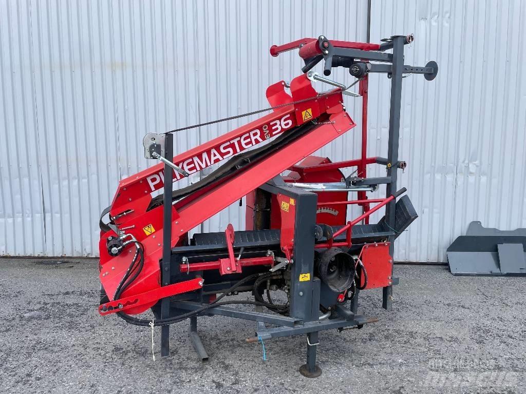 Pilkemaster EVO 36 Koka šķēlēji, frēzes, šķeldotāji