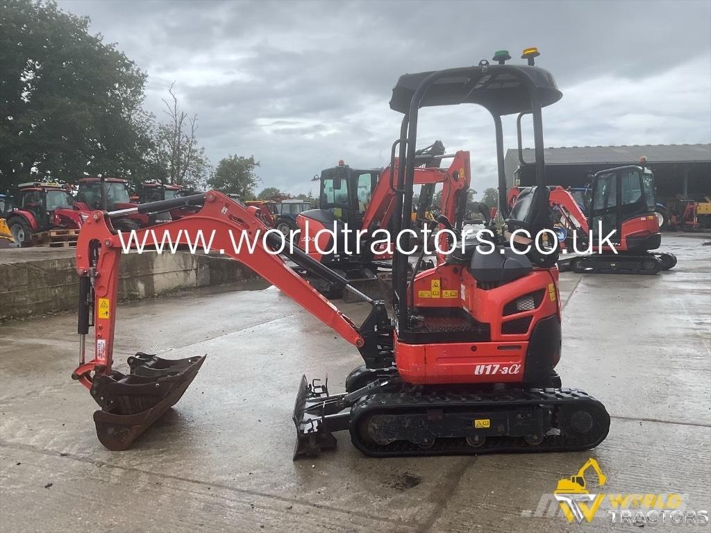 Kubota U 17-3 Mini ekskavatori < 7 t