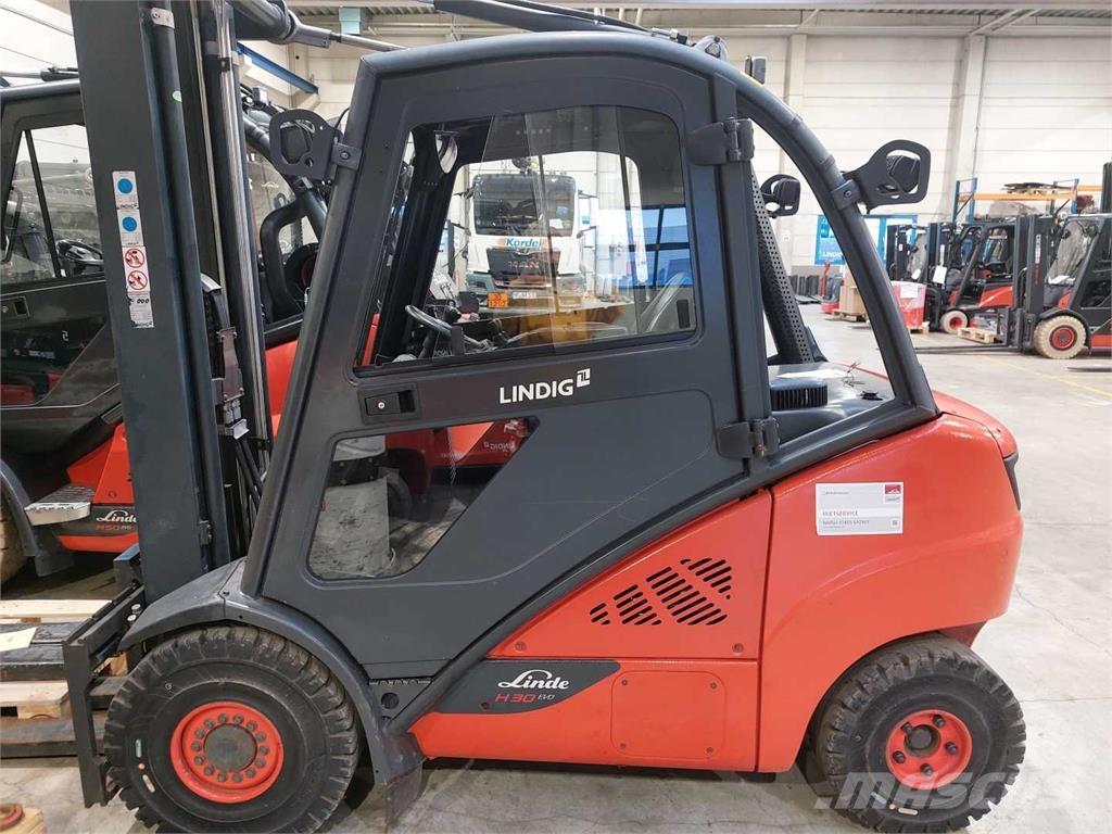 Linde H30D Tehnika ar dīzeļa dzinēju