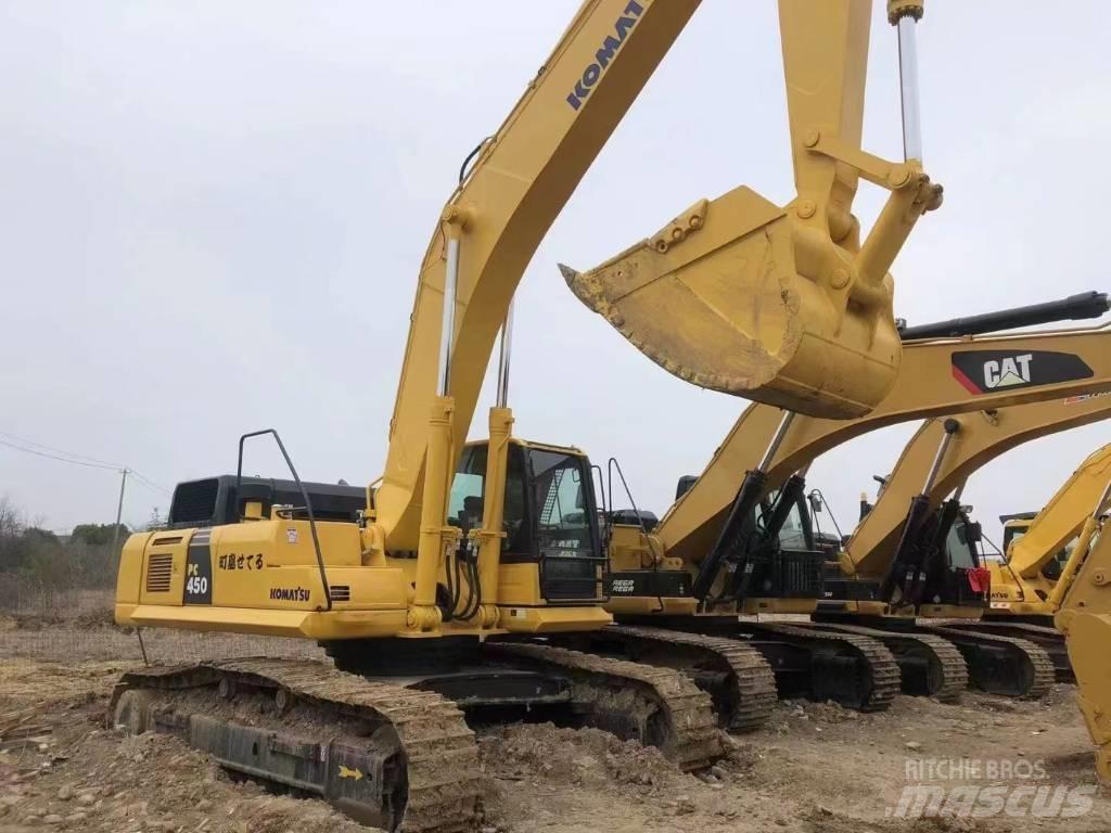 Komatsu PC450-8 Kāpurķēžu ekskavatori