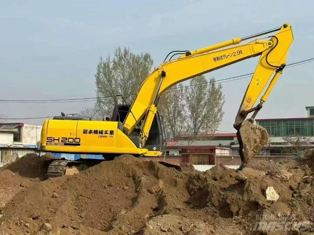 Sumitomo SH200 Kāpurķēžu ekskavatori