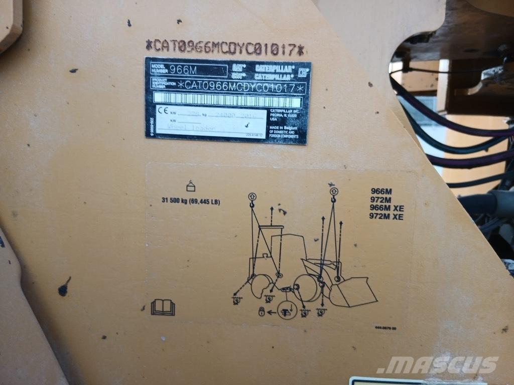 CAT 966 M Iekrāvēji uz riteņiem