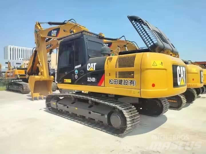 CAT 324D2 Kāpurķēžu ekskavatori