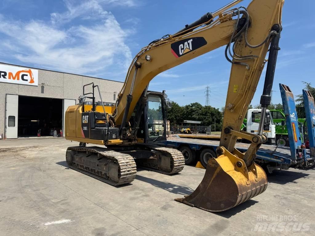 CAT 318E Kāpurķēžu ekskavatori