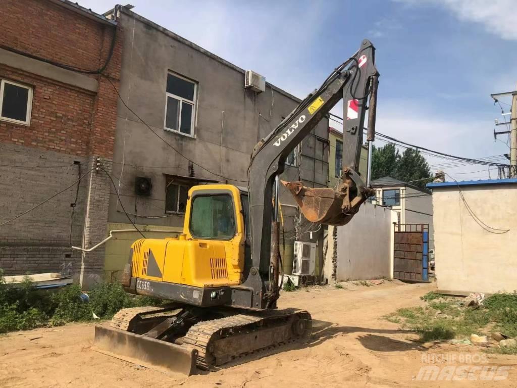 Volvo ec55D Kāpurķēžu ekskavatori