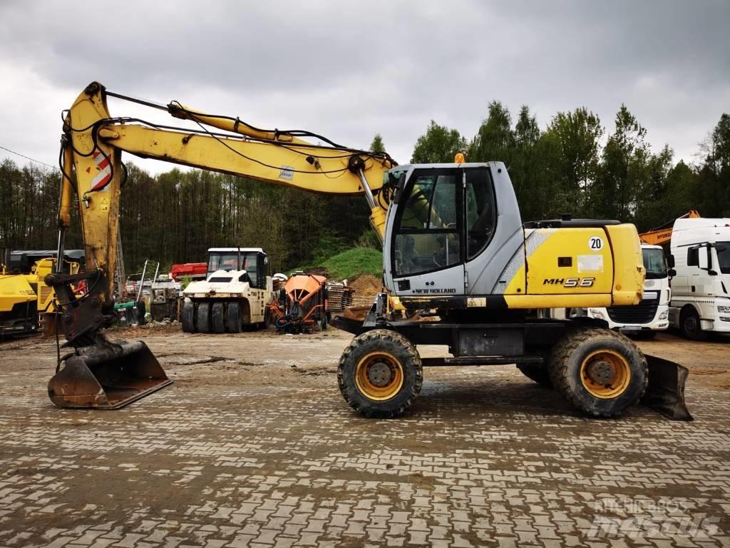 New Holland MH 5.6 Ekskavatori uz riteņiem