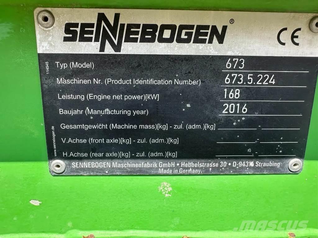Sennebogen 673R Kāpurķēžu ceļamkrāni