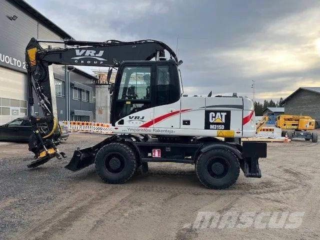 CAT 315D Ekskavatori uz riteņiem