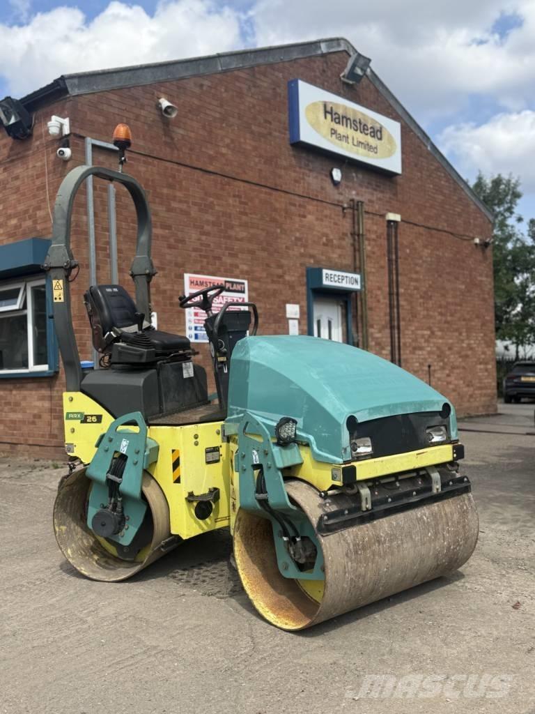 Ammann ARX 26 Divvalču grunts veltņi