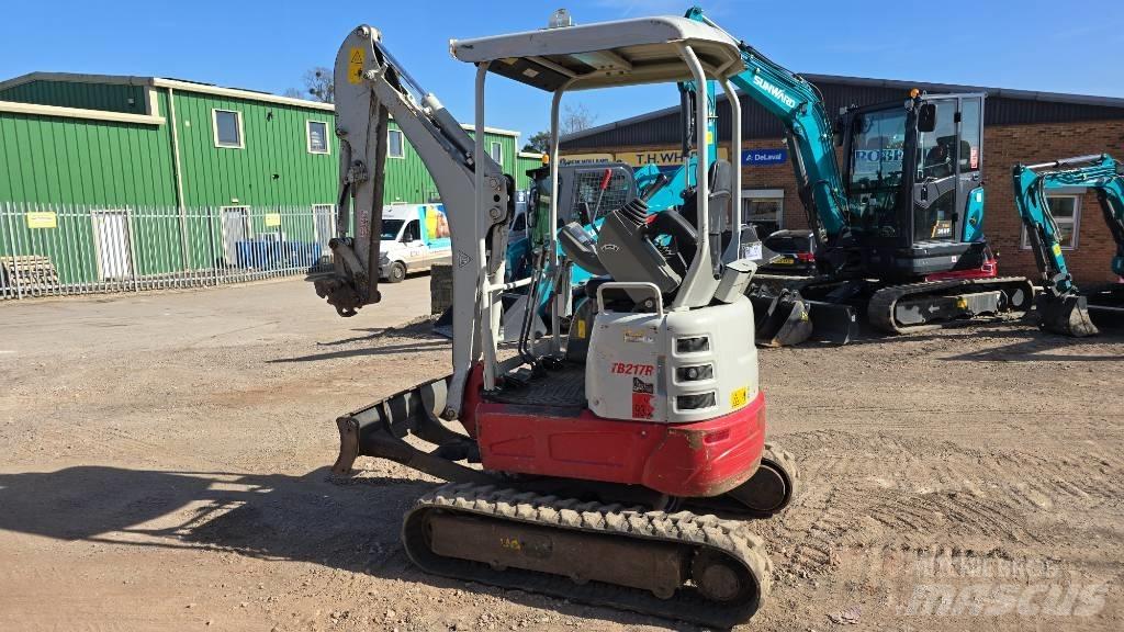 Takeuchi TB 217 R Mini ekskavatori < 7 t