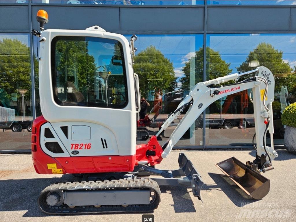 Takeuchi TB 216 Mini ekskavatori < 7 t
