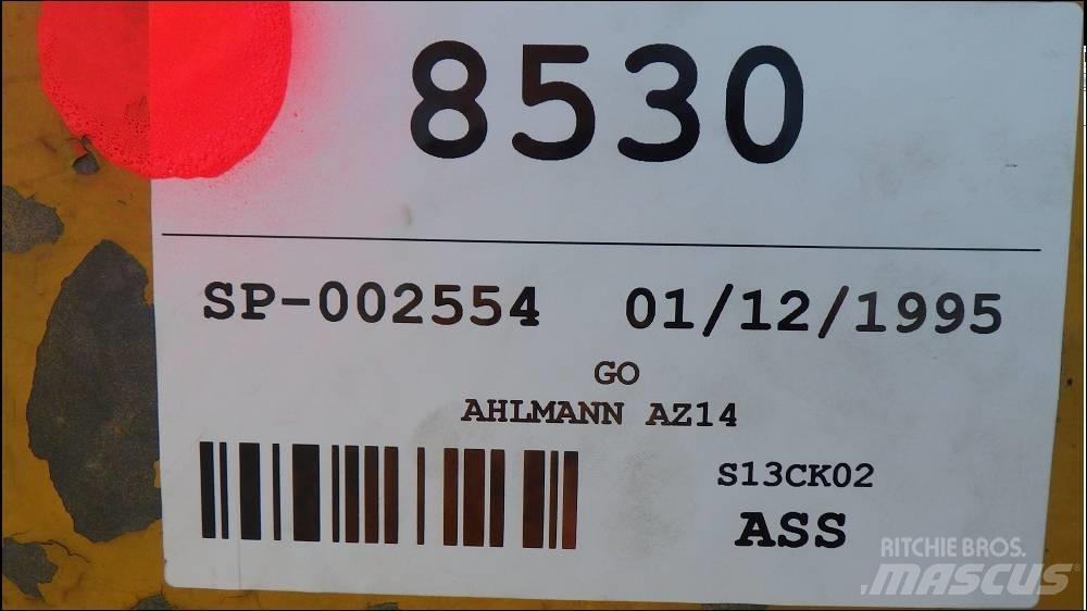 Ahlmann AZ 14 Iekrāvēji uz riteņiem