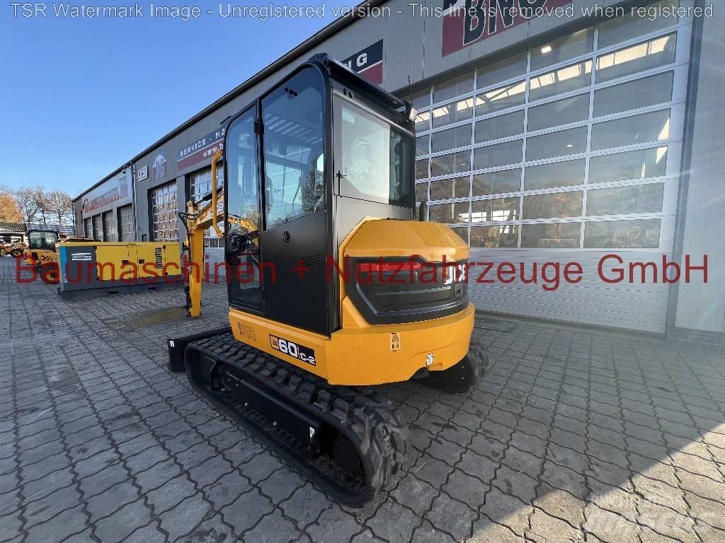 JCB 60C-2 -werkneu- Mini ekskavatori < 7 t