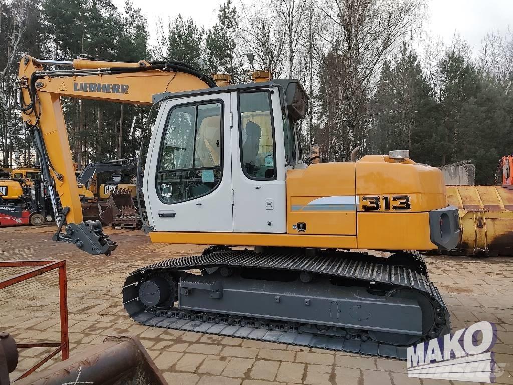 Liebherr R 313 Kāpurķēžu ekskavatori