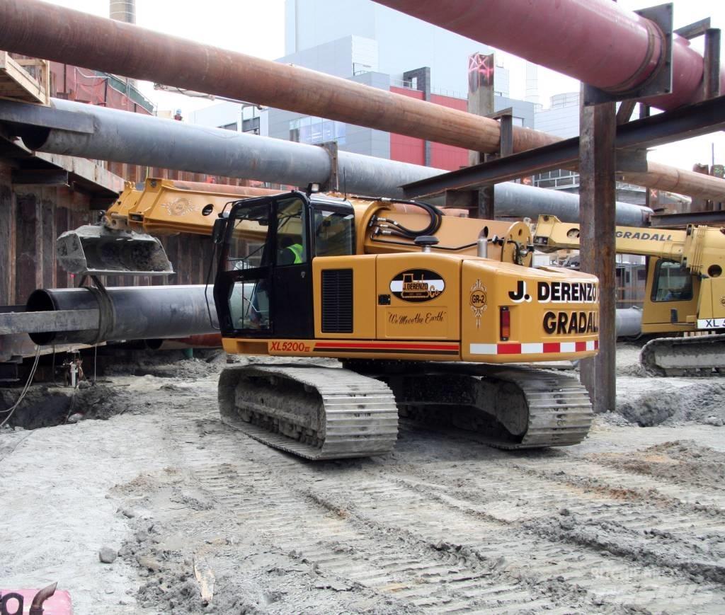 Gradall XL 5200 III Īpašie ekskavatori