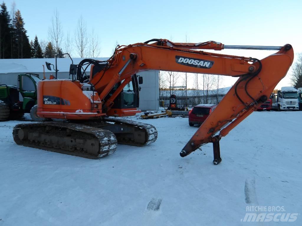 Doosan DX 235 LCR Kāpurķēžu ekskavatori