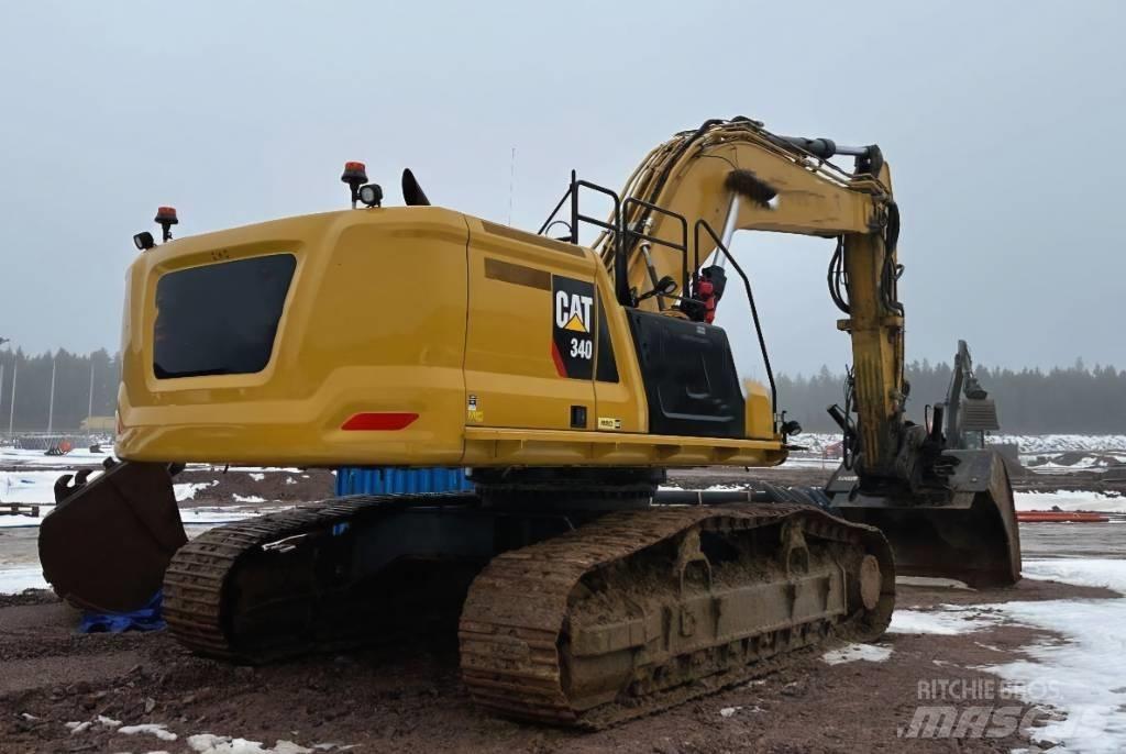 CAT 340 Kāpurķēžu ekskavatori