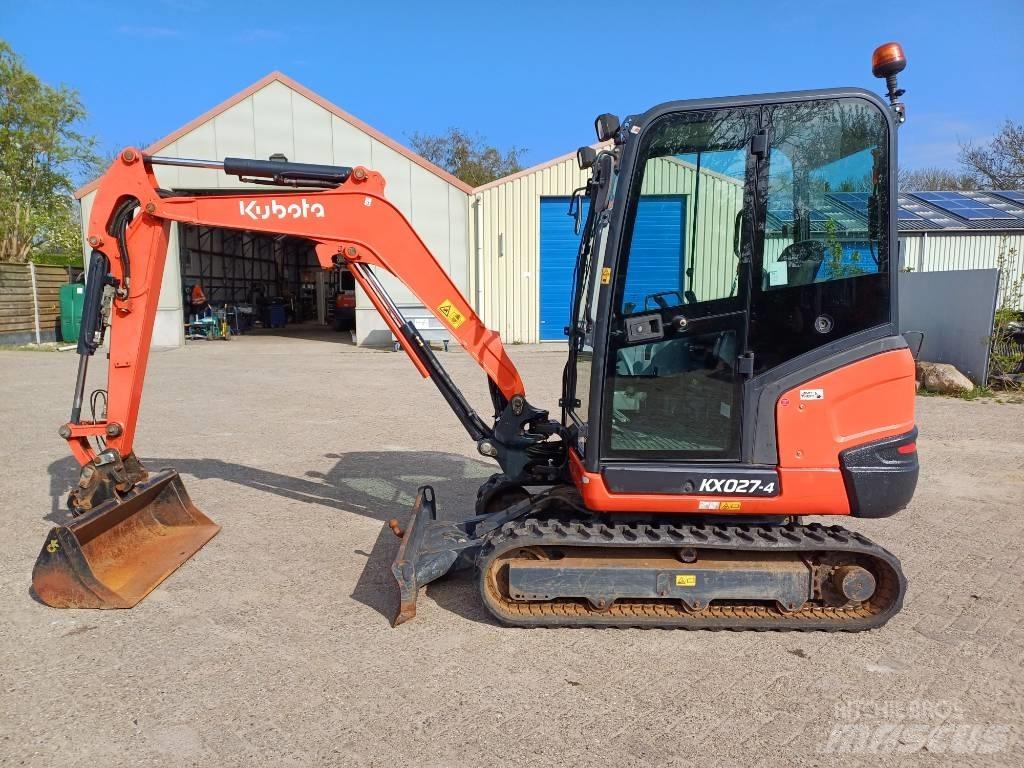 Kubota KX027-4 Mini ekskavatori < 7 t