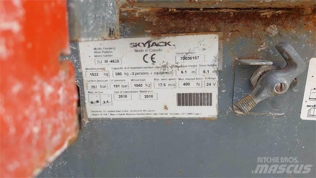 SkyJack SJIII4620 Šķerveida pacēlāji
