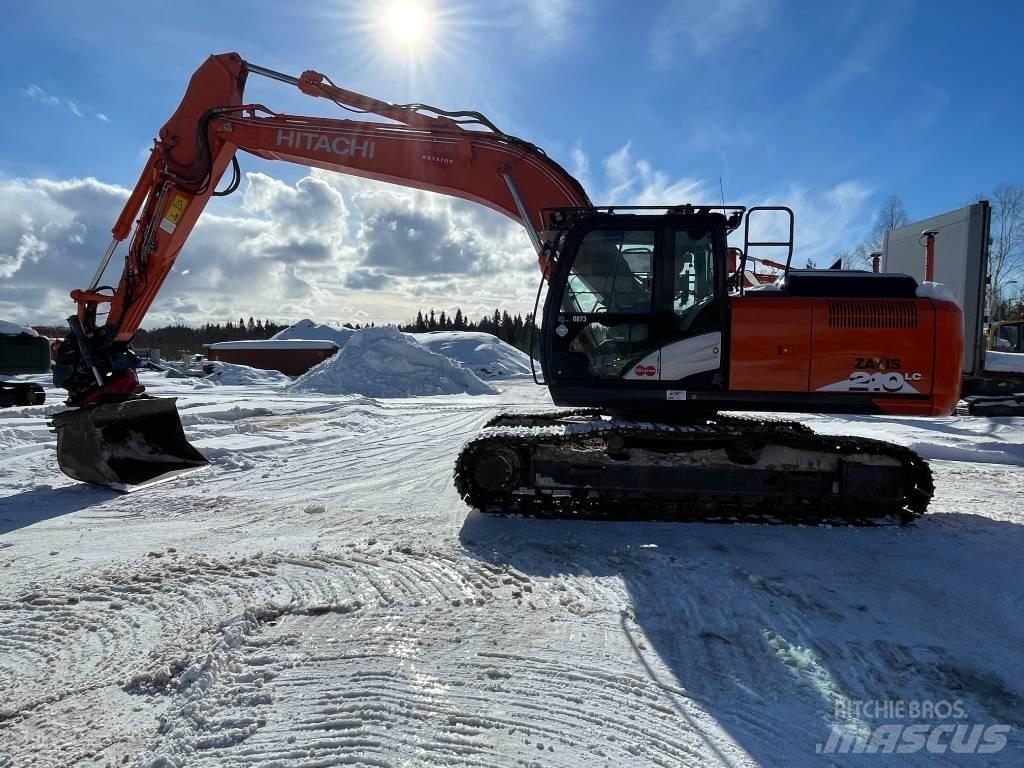 Hitachi ZX210LC-6 Kāpurķēžu ekskavatori