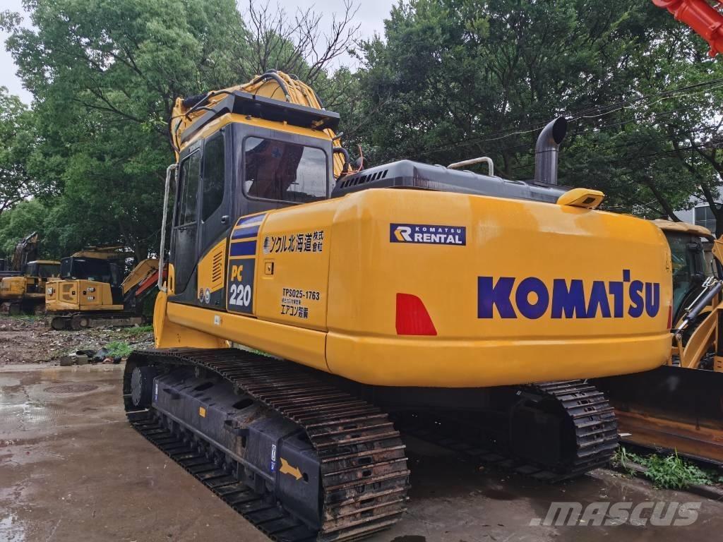 Komatsu PC 220-7 Kāpurķēžu ekskavatori