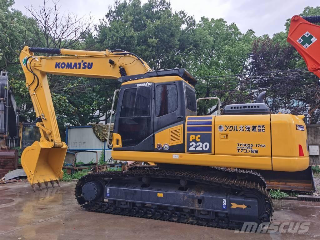 Komatsu PC 220-7 Kāpurķēžu ekskavatori
