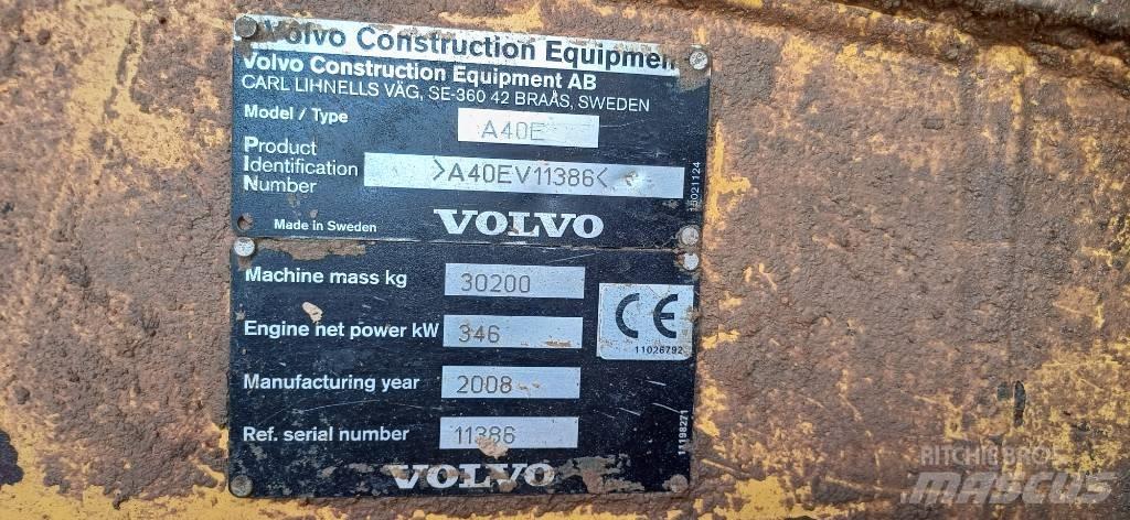 Volvo A 40 E Artikulētie pašizgāzēji