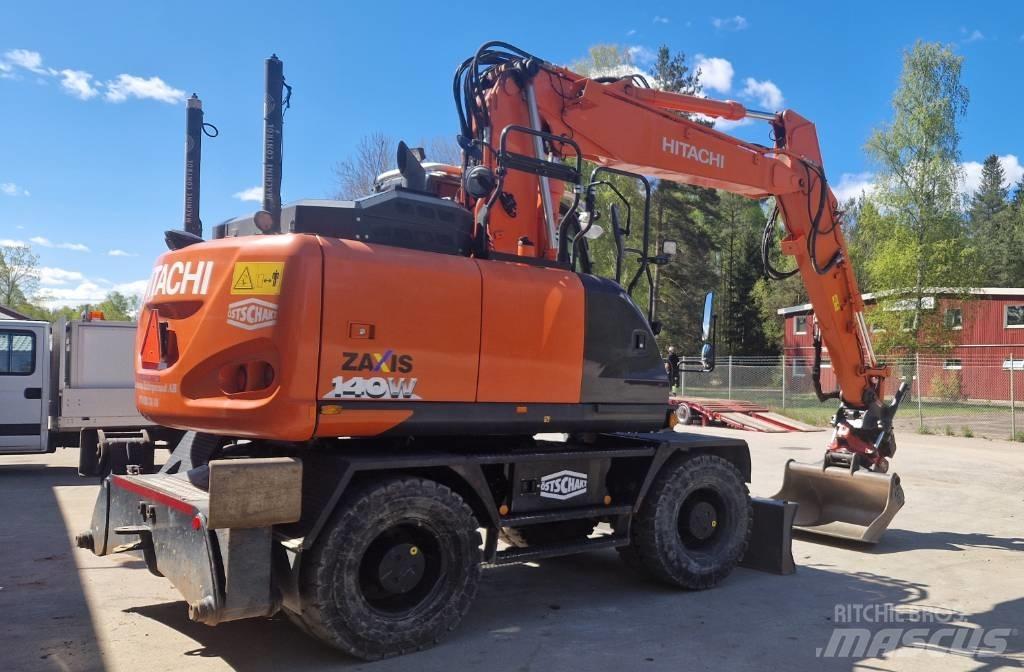 Hitachi ZX 140 W-6 Ekskavatori uz riteņiem