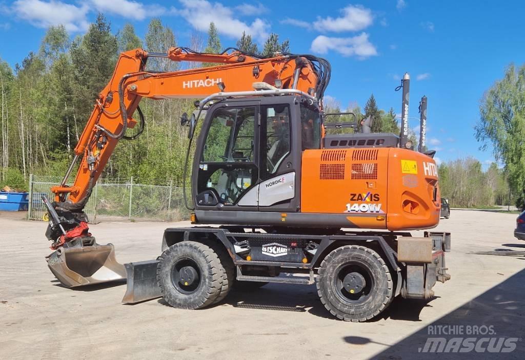 Hitachi ZX 140 W-6 Ekskavatori uz riteņiem