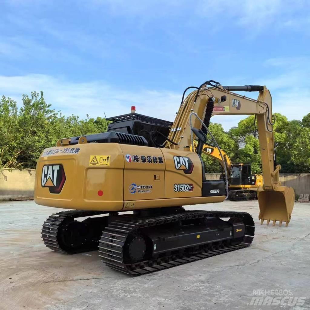 CAT 315 D Kāpurķēžu ekskavatori
