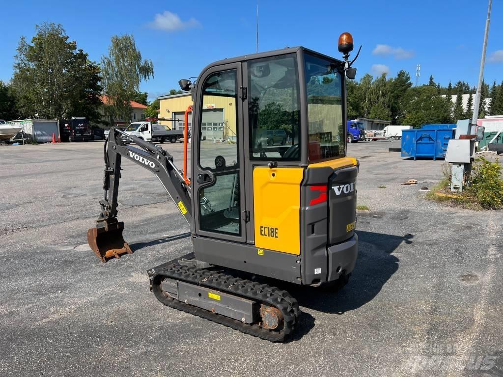 Volvo EC 18 E Mini ekskavatori < 7 t
