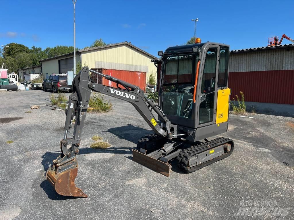 Volvo EC 18 E Mini ekskavatori < 7 t
