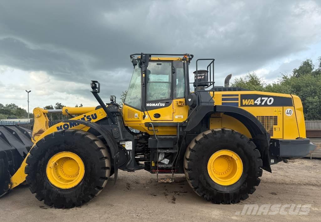 Komatsu WA470-8 Iekrāvēji uz riteņiem