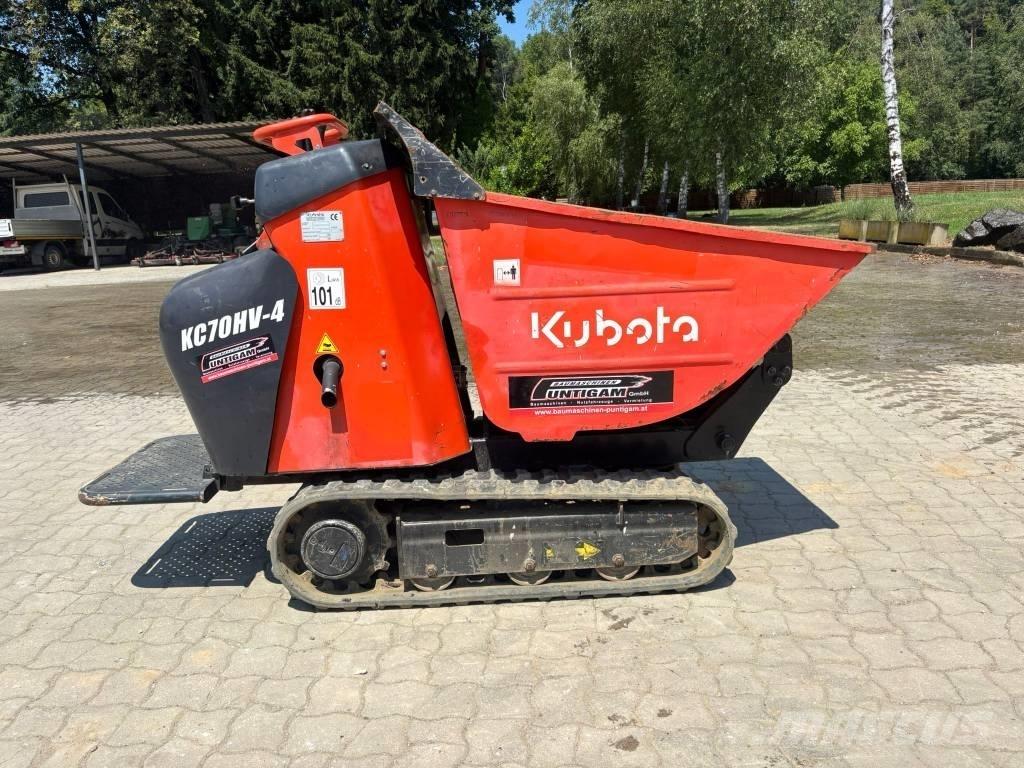 Kubota KC 70 Mini pašizgāzēji