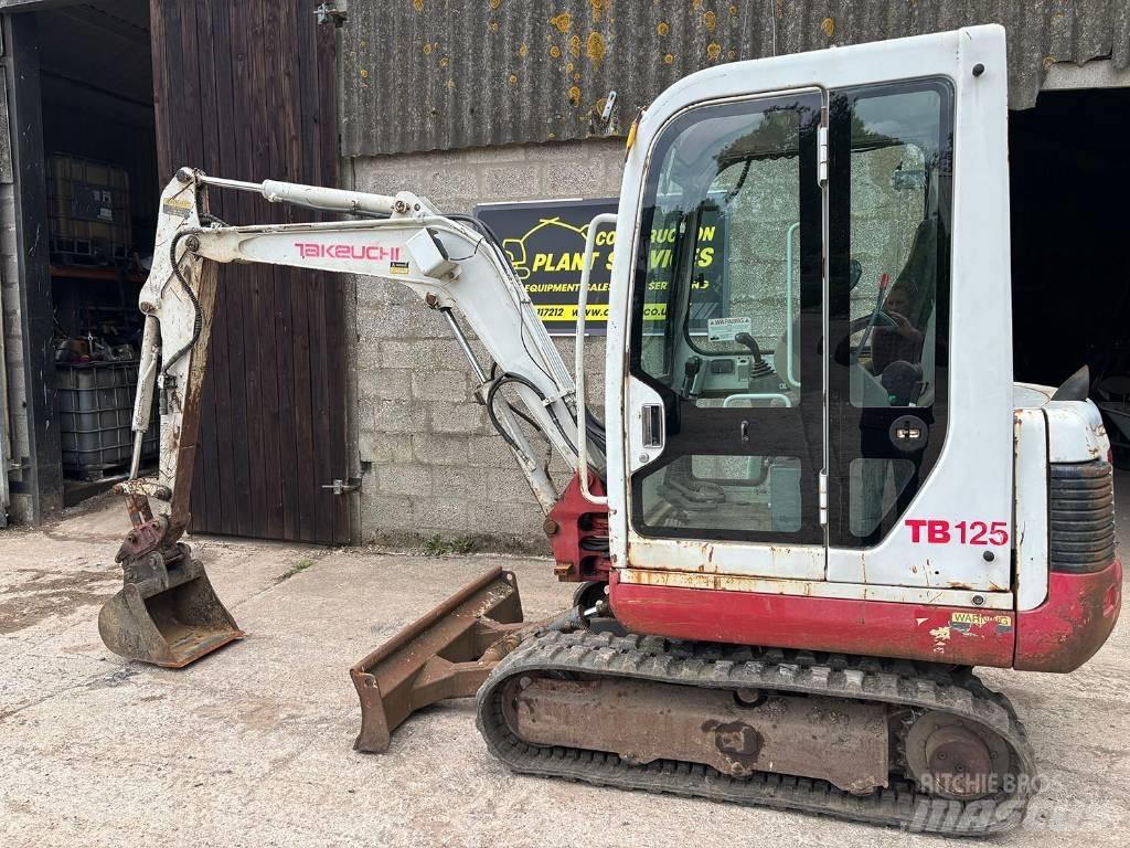 Takeuchi TB 125 Mini ekskavatori < 7 t