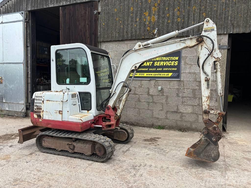 Takeuchi TB 125 Mini ekskavatori < 7 t