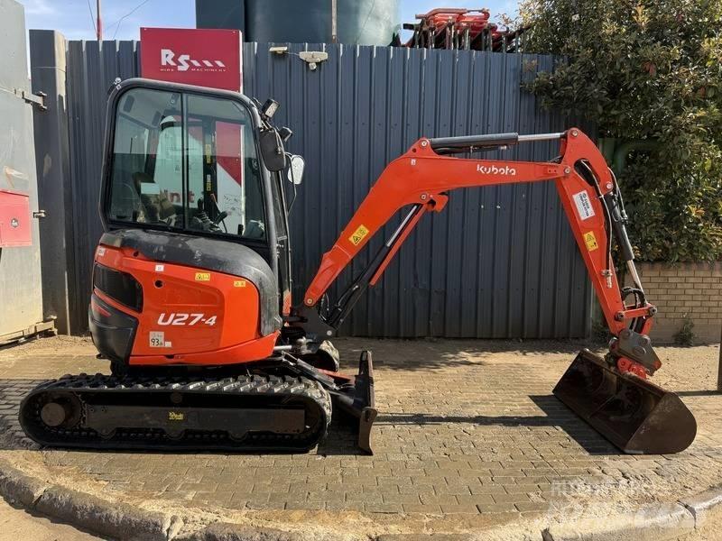 Kubota U 27-4 Mini ekskavatori < 7 t