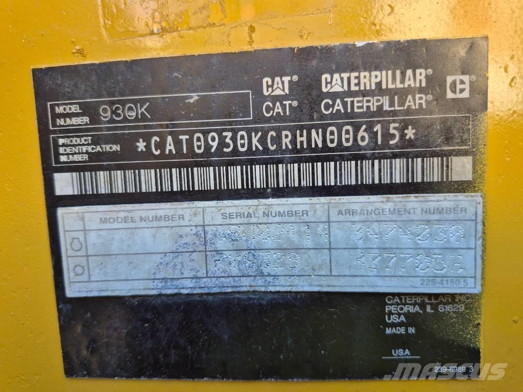 CAT 930 K Iekrāvēji uz riteņiem