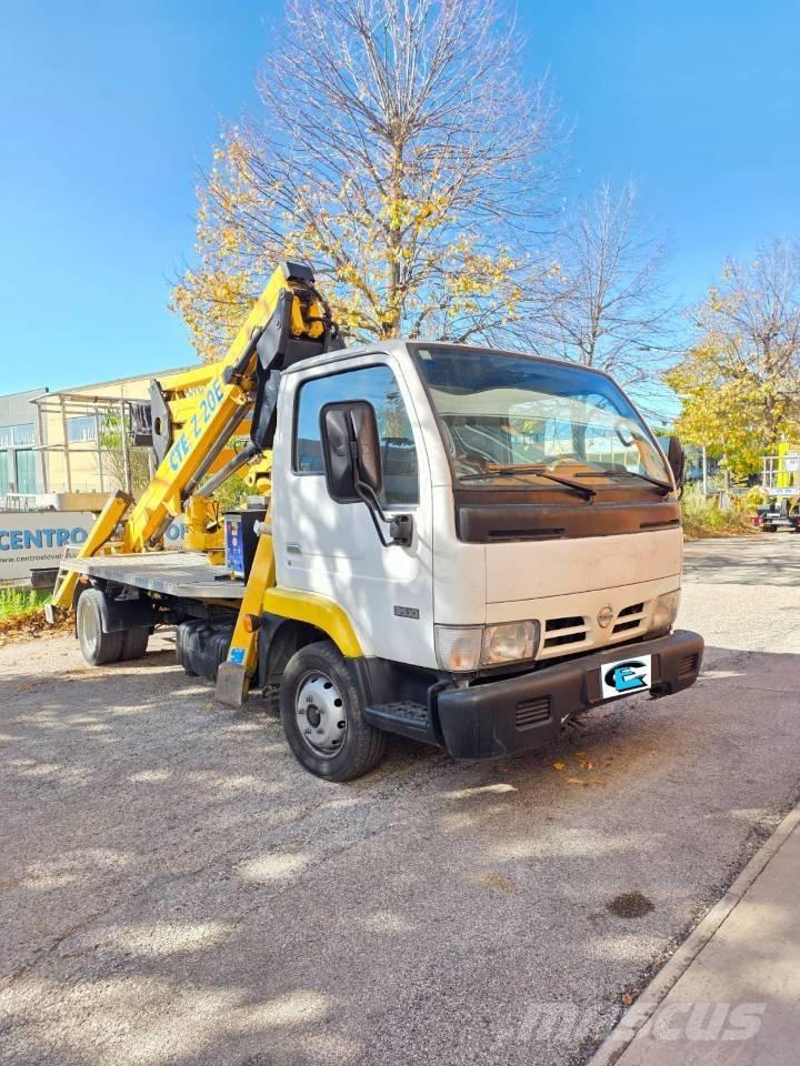 CTE ZED 20 Pacēlāji uz automašīnas bāzes