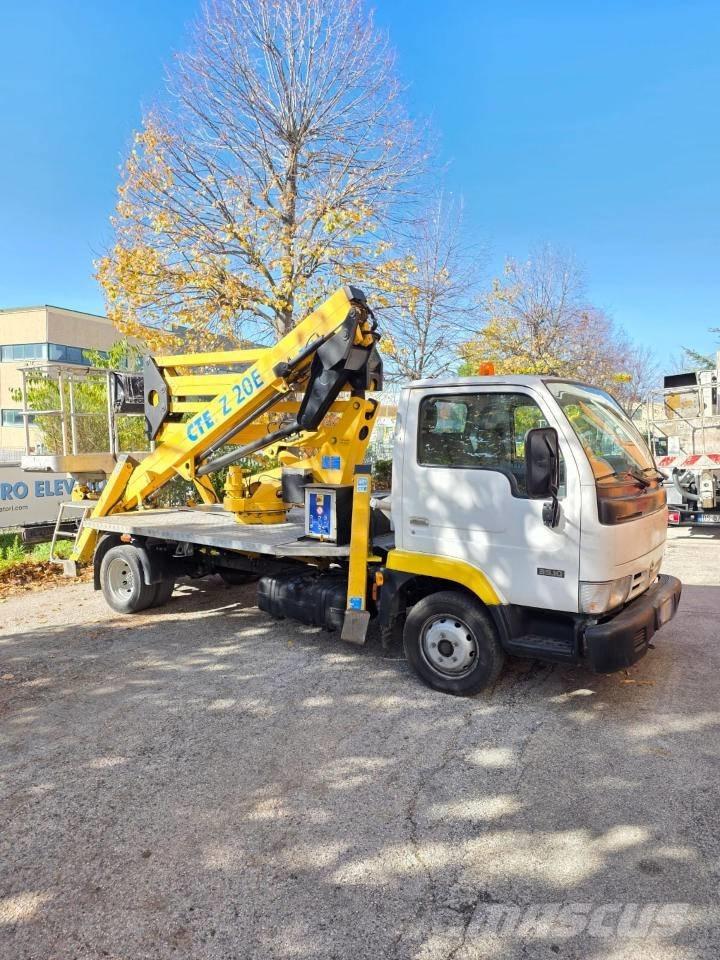 CTE ZED 20 Pacēlāji uz automašīnas bāzes