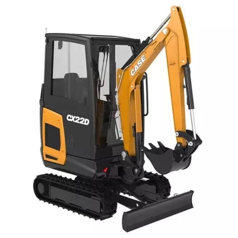 CASE CX 22 D Mini ekskavatori < 7 t
