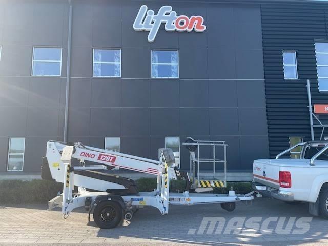 Dino 120 T Skylift Pacēlājplatformas - piekabes