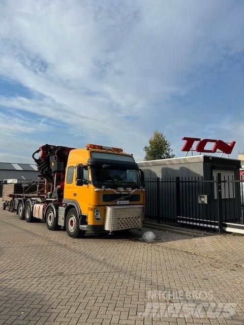 Volvo FH 500 Smagās mašīnas ar celtni