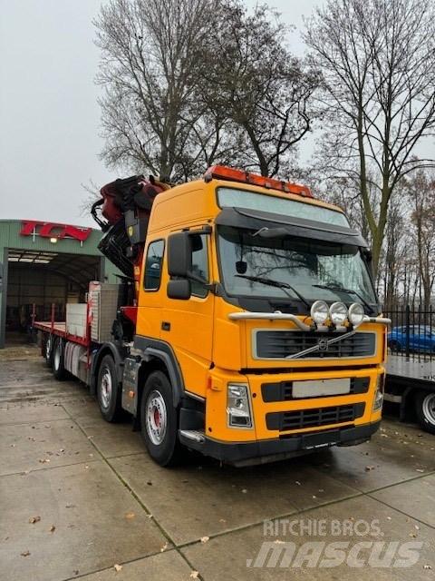 Volvo FH 500 Smagās mašīnas ar celtni