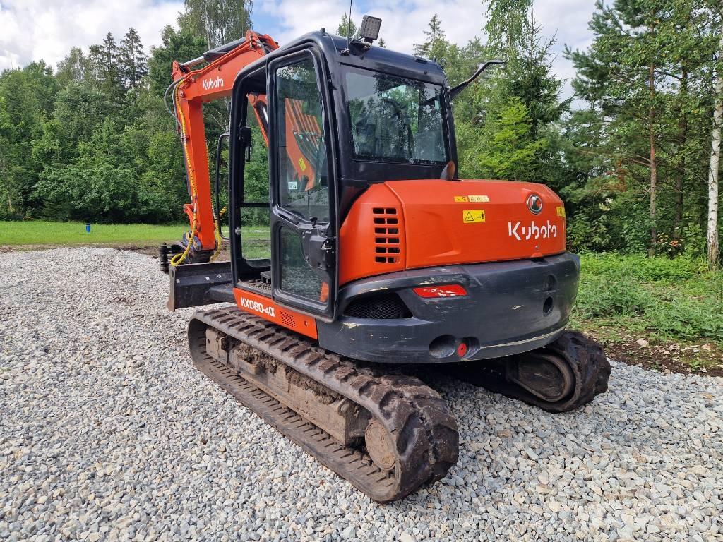 Kubota KX 080-4 Vidēja lieluma ekskavatori 7 t - 12 t