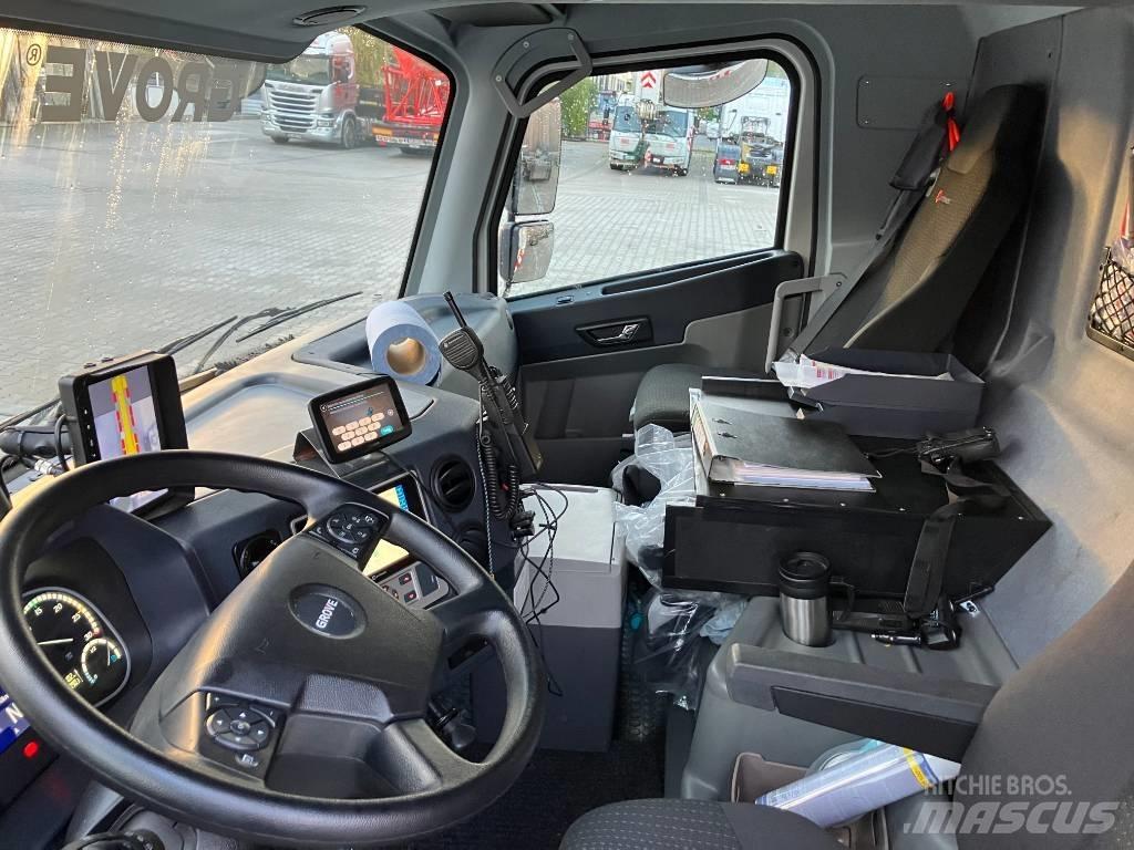 Grove GMK 5250 XL Celtņi nelīdzenām virsmām