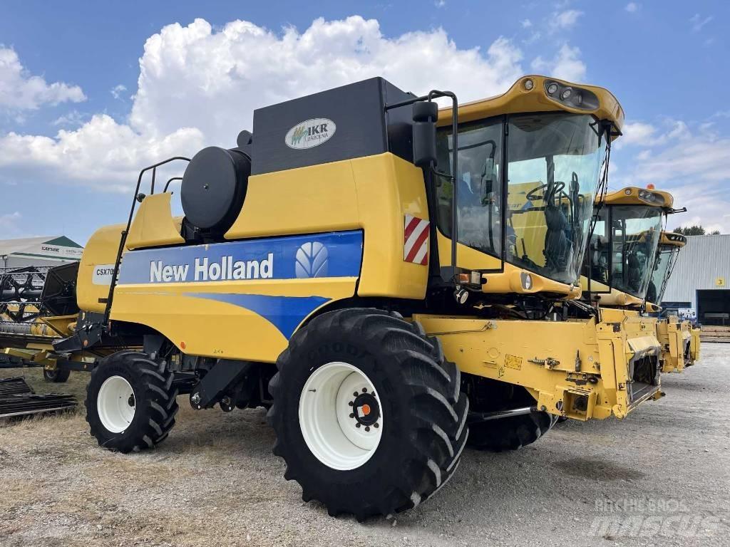 New Holland CSX 7080 Ražas novākšanas kombaini