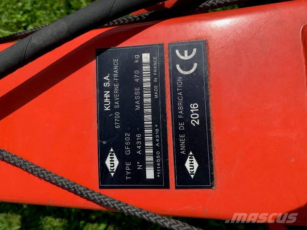 Kuhn GF 502 Grābekļi un siena ārdītāji