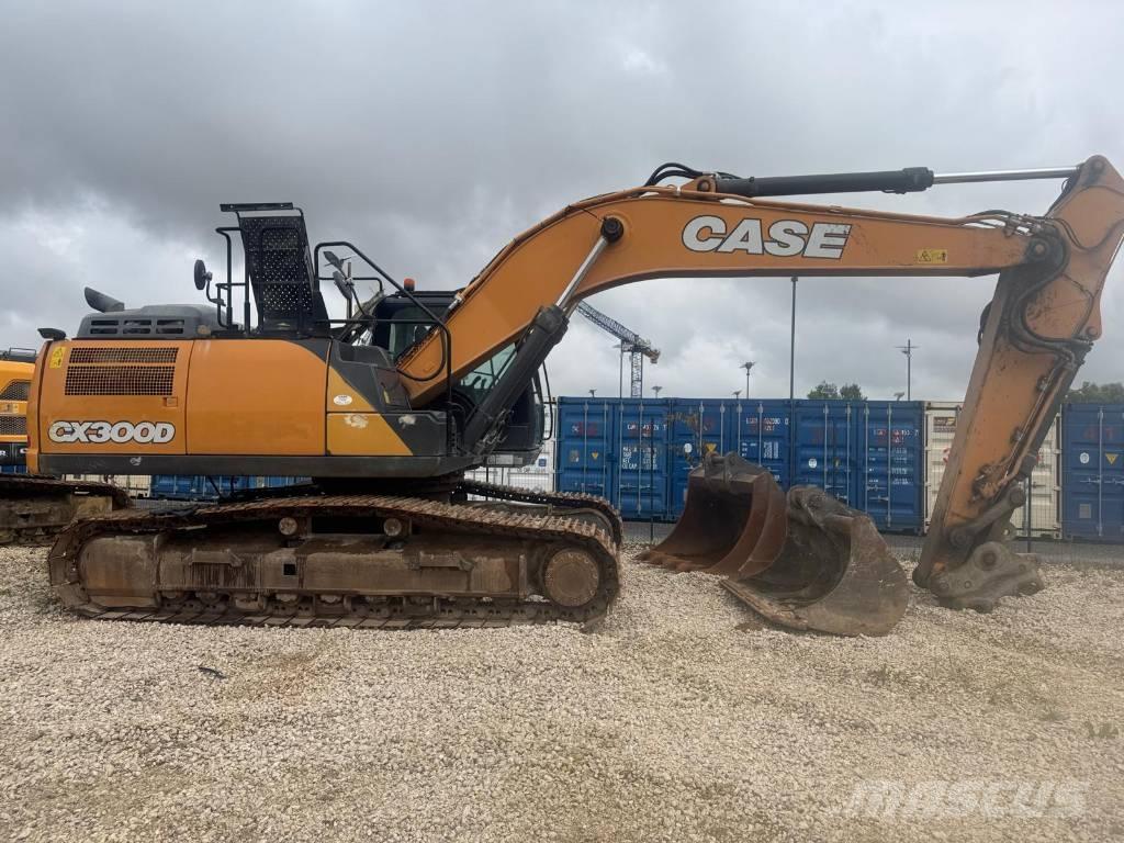 CASE CX 300 D Kāpurķēžu ekskavatori