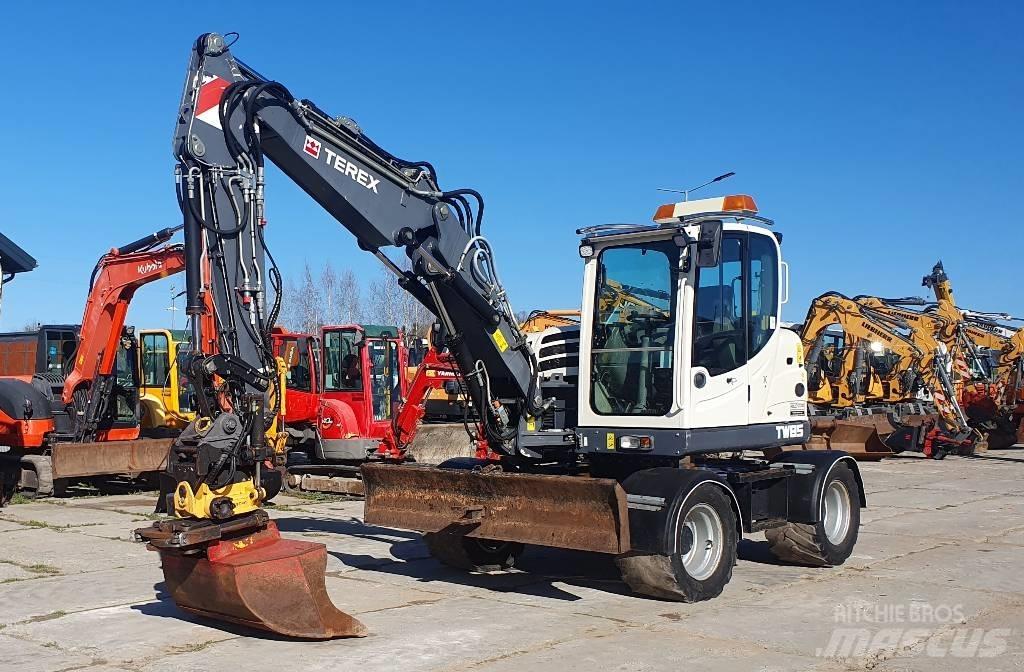 Terex TW 85 Ekskavatori uz riteņiem
